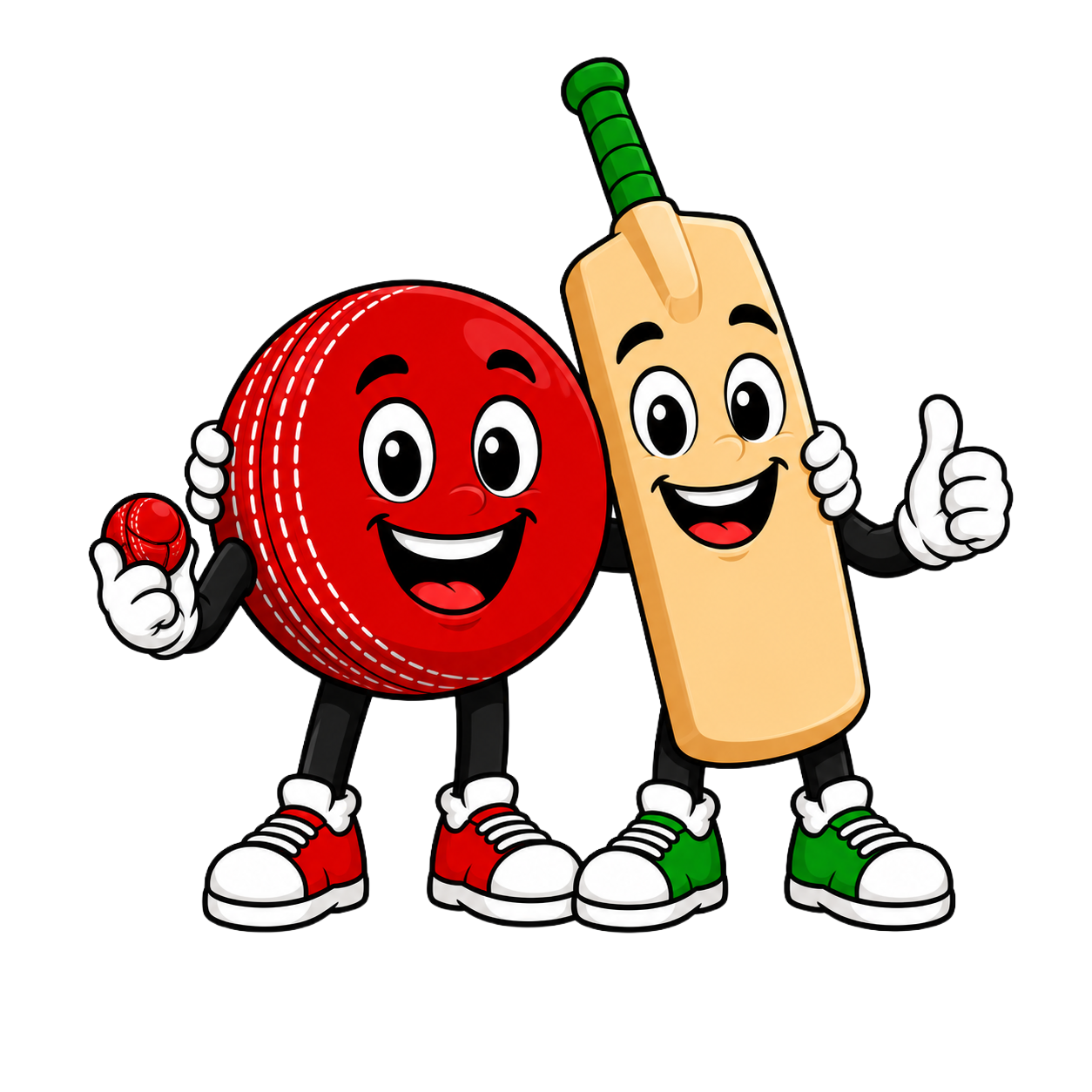 Pocket Sports Club cricket characters