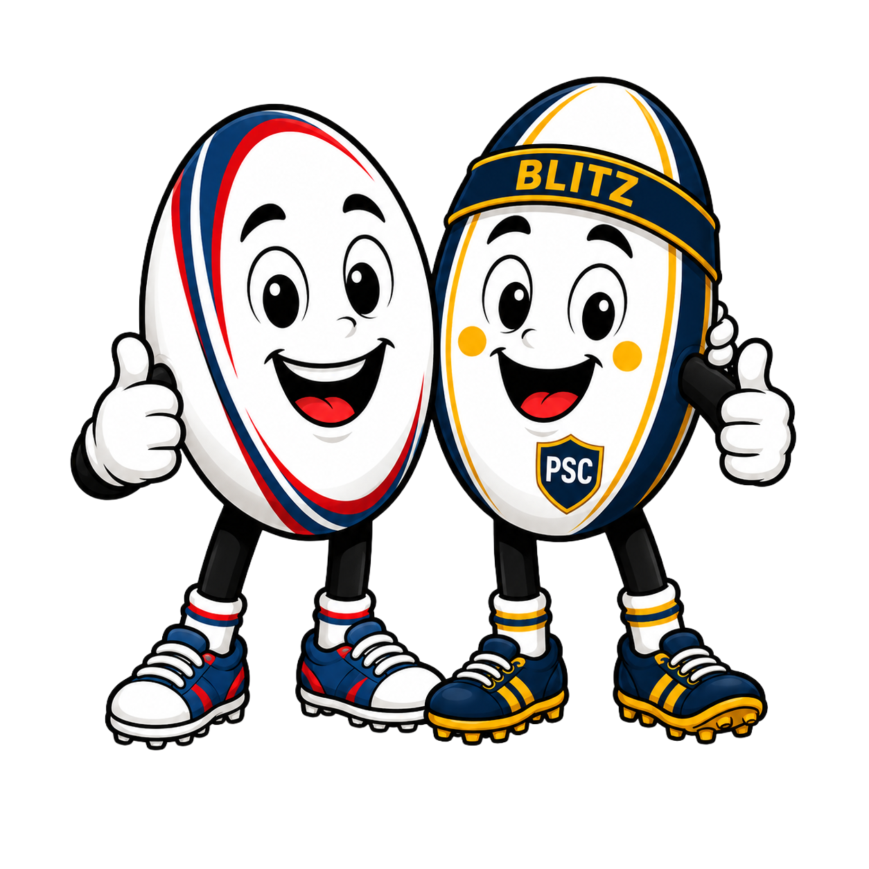 Pocket Sports Club rugby characters