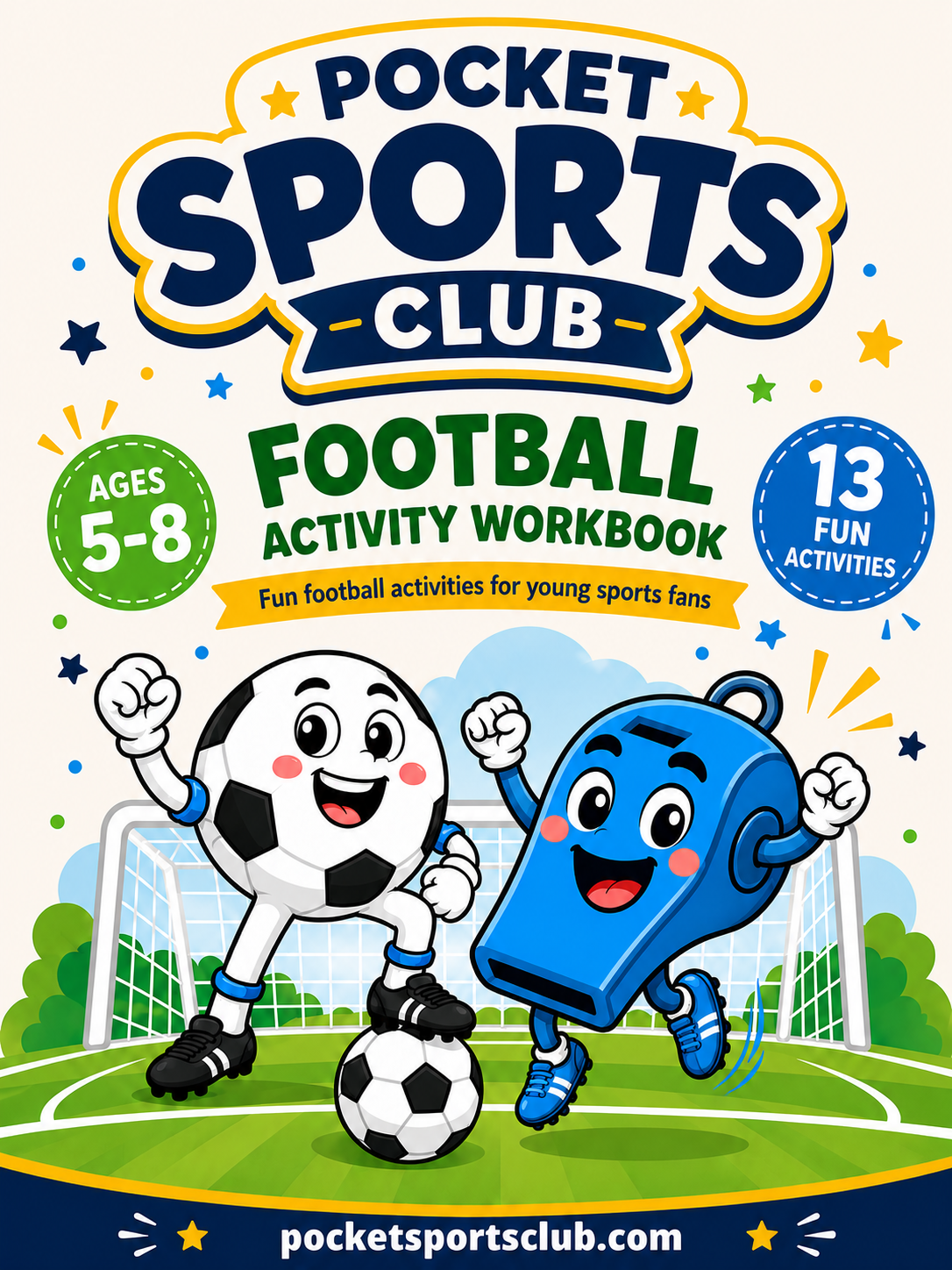 Pocket Sports Club Football Activity Workbook cover